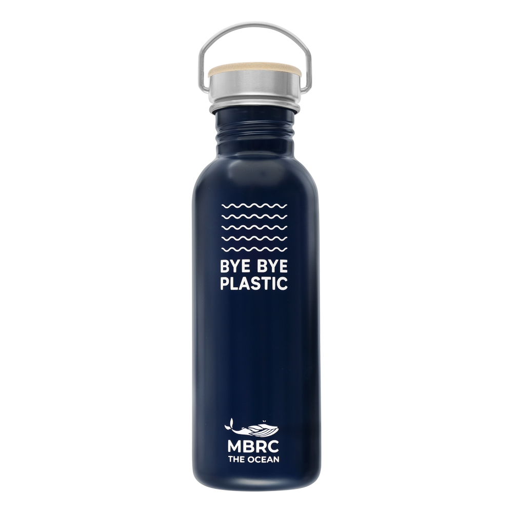 MBRC WATER- & DRINKING BOTTLE STAINLESS STEEL - SCREWED VIEW