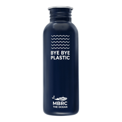 MBRC WATER- & DRINKING BOTTLE STAINLESS STEEL - WITHOUT COVER VIEW