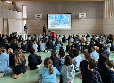 Schüler inspirieren: MBRC the ocean´s Bildungsinitiative zum Meeresschutz an der POLIGENIUS-Grundschule