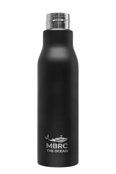 Edelstahl Trinkflasche im MBRC Design