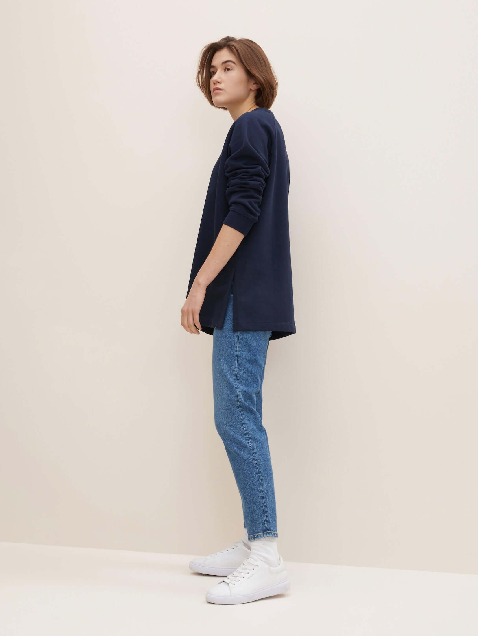 MBRC@TOMTAILOR - LONG SWEATSHIRT - WOMEN - FULL-BODY VIEW