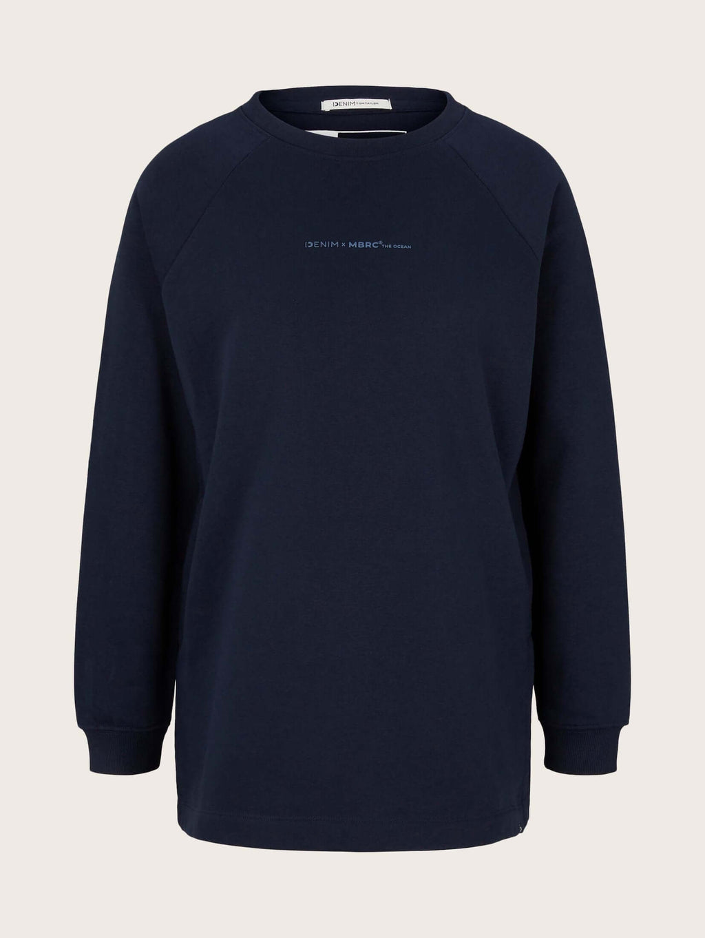 MBRC@TOMTAILOR - LONG SWEATSHIRT - WOMEN - FRONTAL VIEW