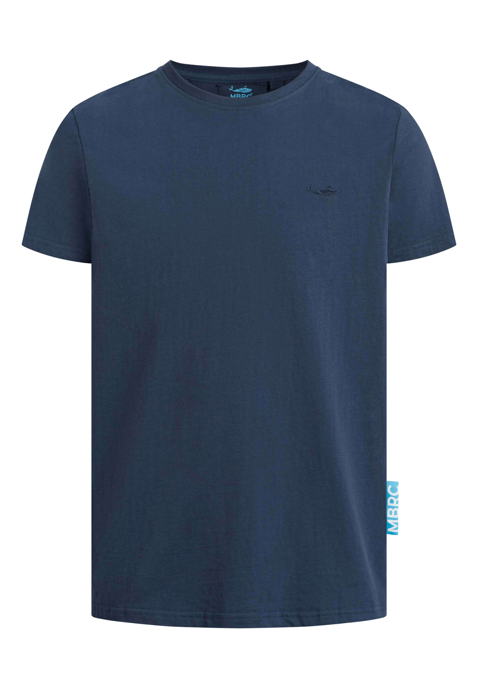 MBRC MEN BLUE T-SHIRT "DARK BLUE LOGO" - FRONT