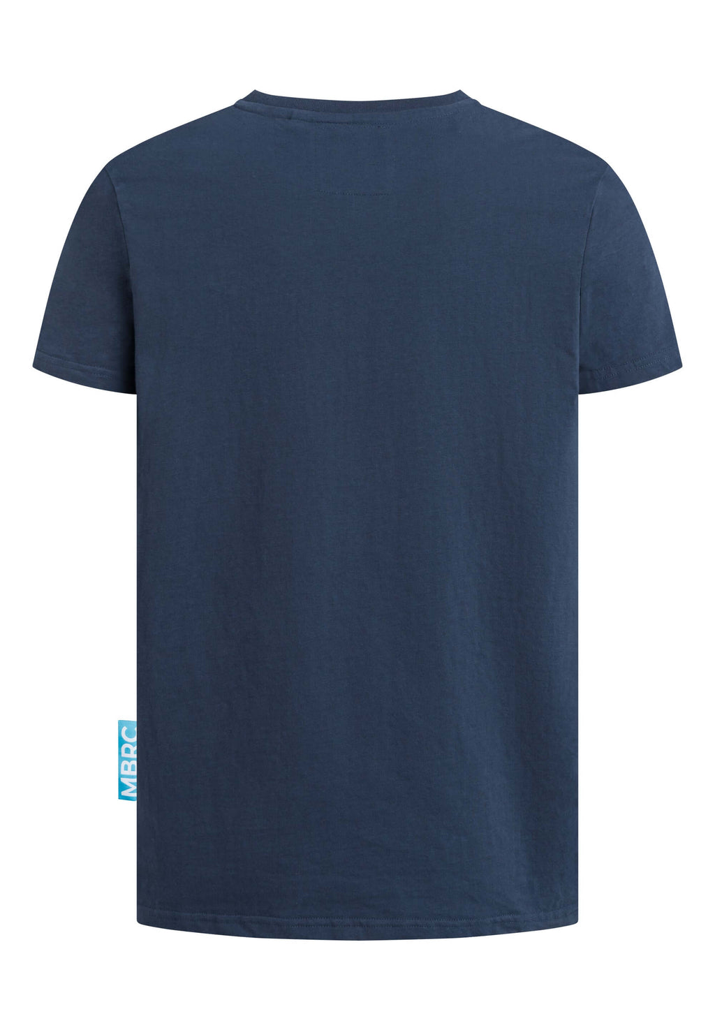 MBRC MEN BLUE T-SHIRT "LIGHT BLUE LOGO" - BACK