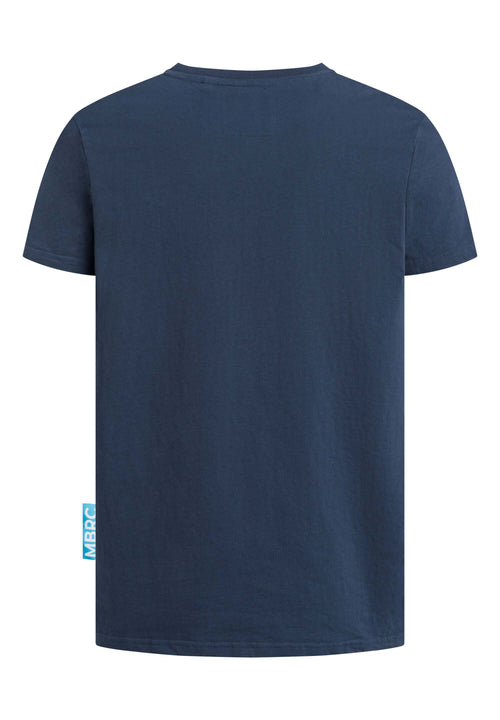 MBRC MEN BLUE T-SHIRT "LIGHT BLUE LOGO" - BACK