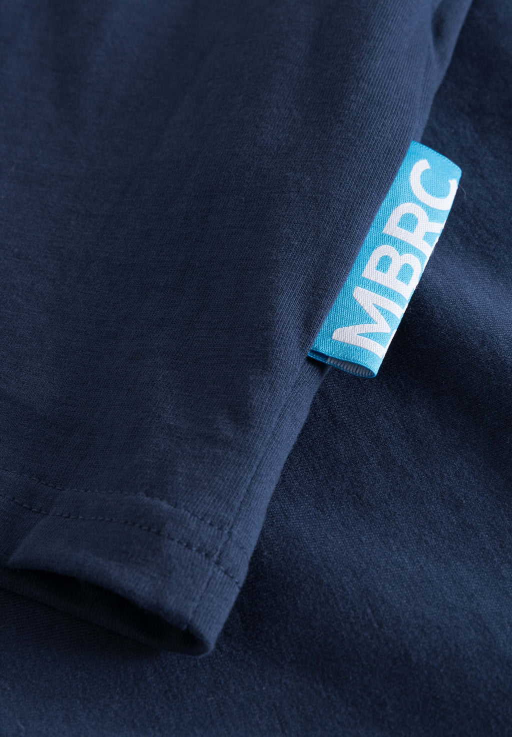 MBRC MEN BLUE T-SHIRT "LIGHT BLUE LOGO" - "MBRC" SEW-IN