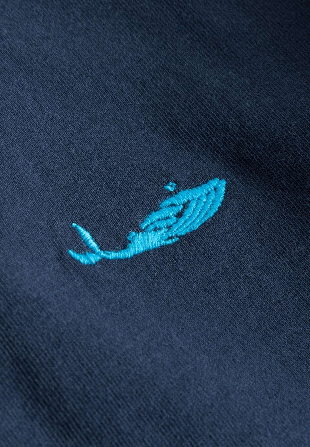 MBRC MEN BLUE T-SHIRT "LIGHT BLUE LOGO" - "WHALE" LOGO