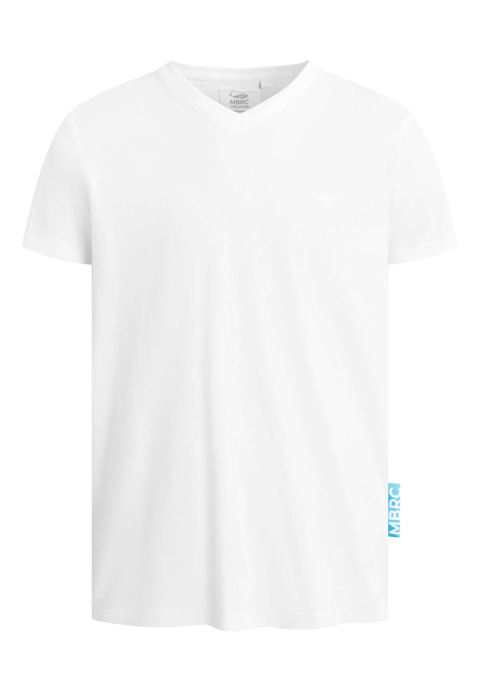 MBRC MEN WHITE T-SHIRT "WHITE LOGO" - FRONT