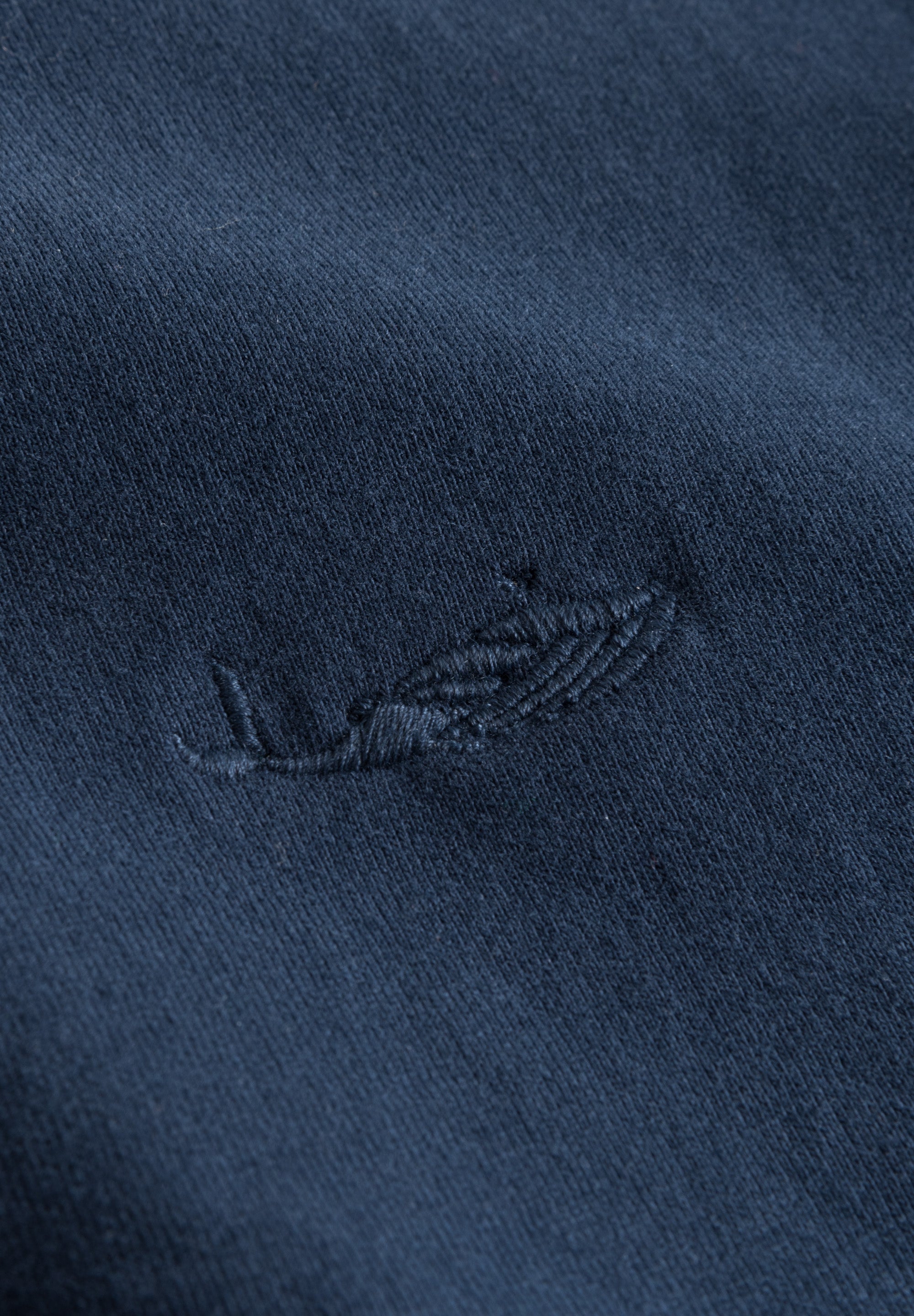 MBRC WOMEN BLUE ROUND NECK T-SHIRT "DARK BLUE LOGO"