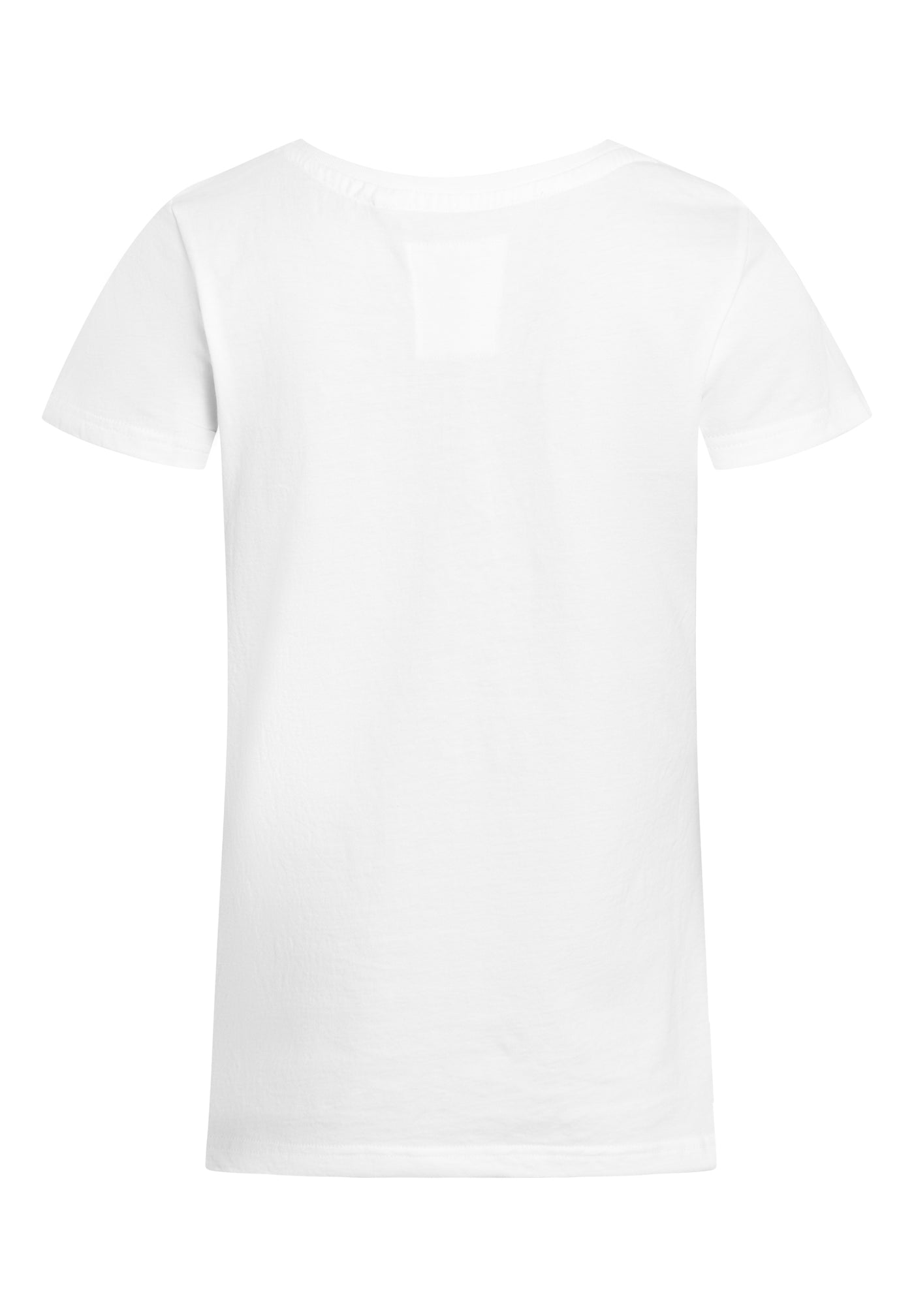 MBRC WOMEN SUSTAINABLE WHITE T-SHIRT "DARK BLUE LOGO" - BACK