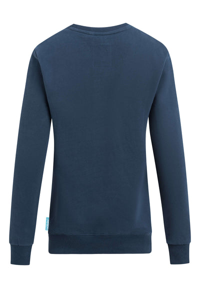 MBRC UNISEX OCEAN SWEATSHIRT BLUE "DARK BLUE LOGO" - BACK