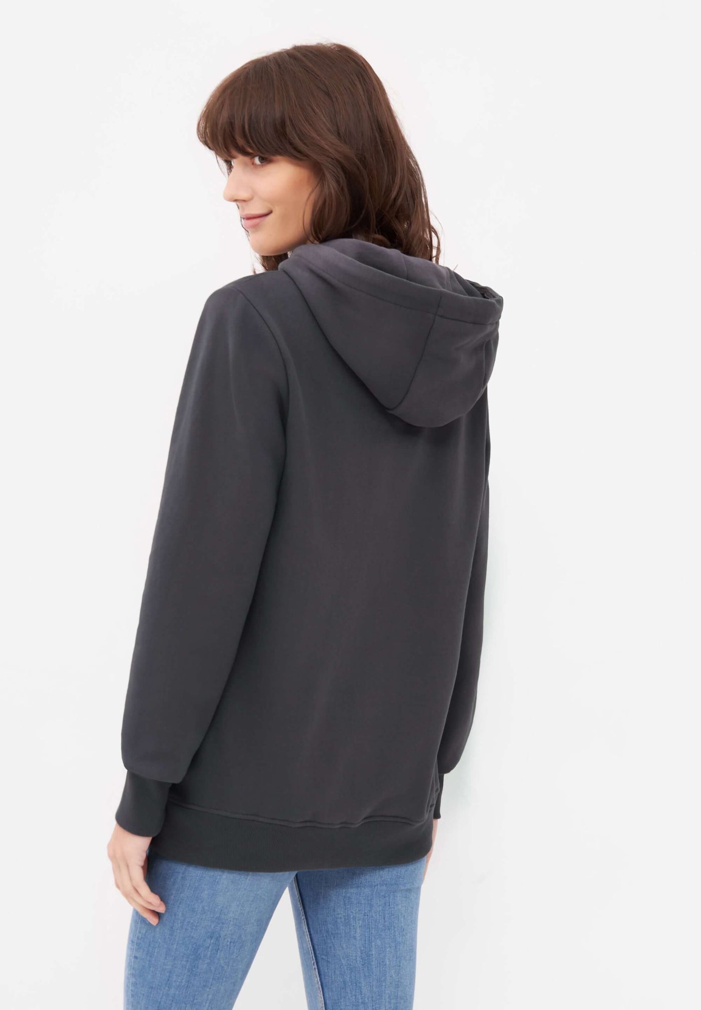 MBRC UNISEX SUSTAINABLE OCEAN HOODIE - BACK VIEW WOMAN