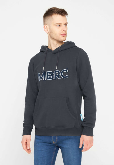 MBRC UNISEX SUSTAINABLE OCEAN HOODIE - FRONTAL VIEW MEN