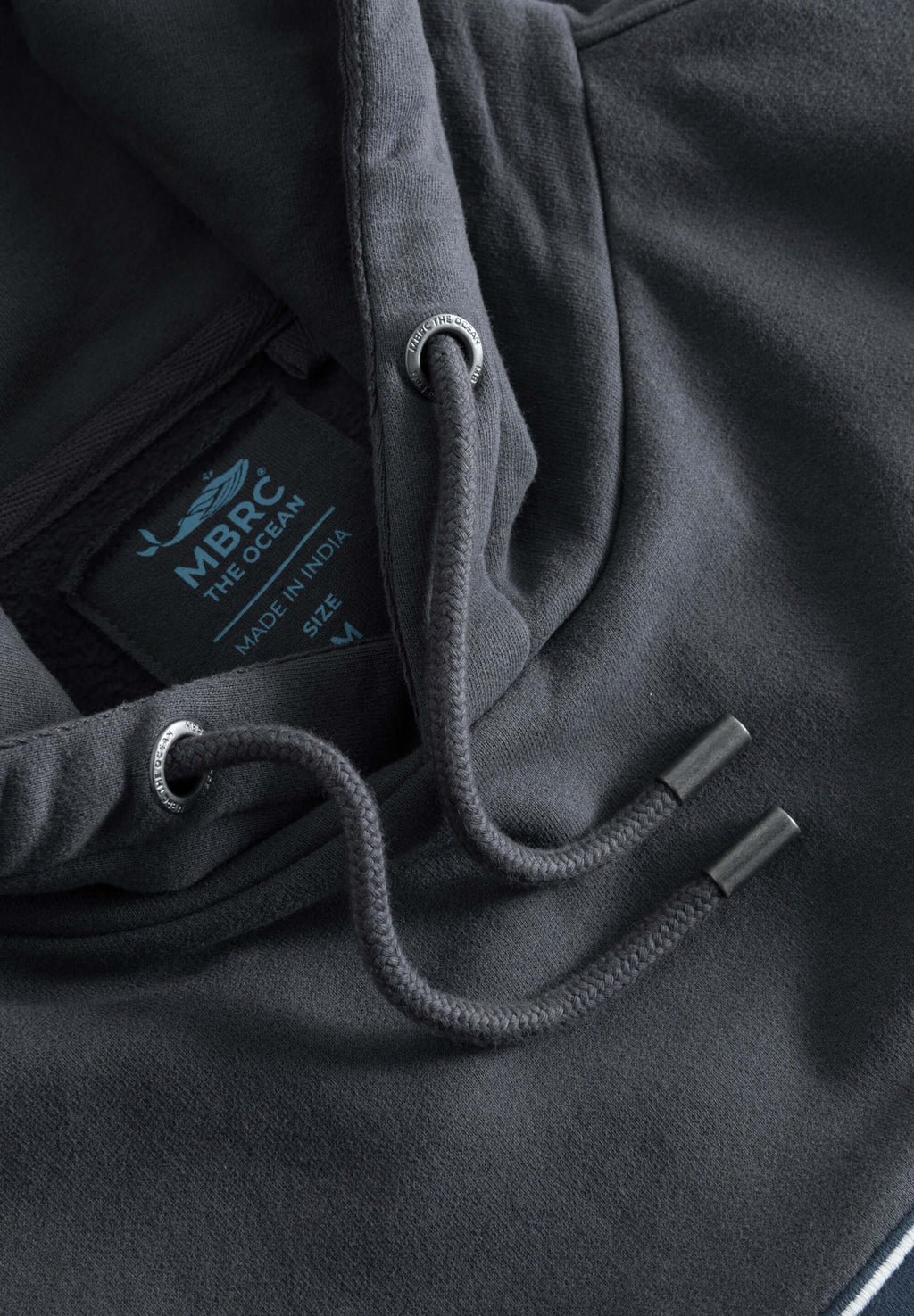 MBRC UNISEX OCEAN HOODIE - DETAIL VIEW