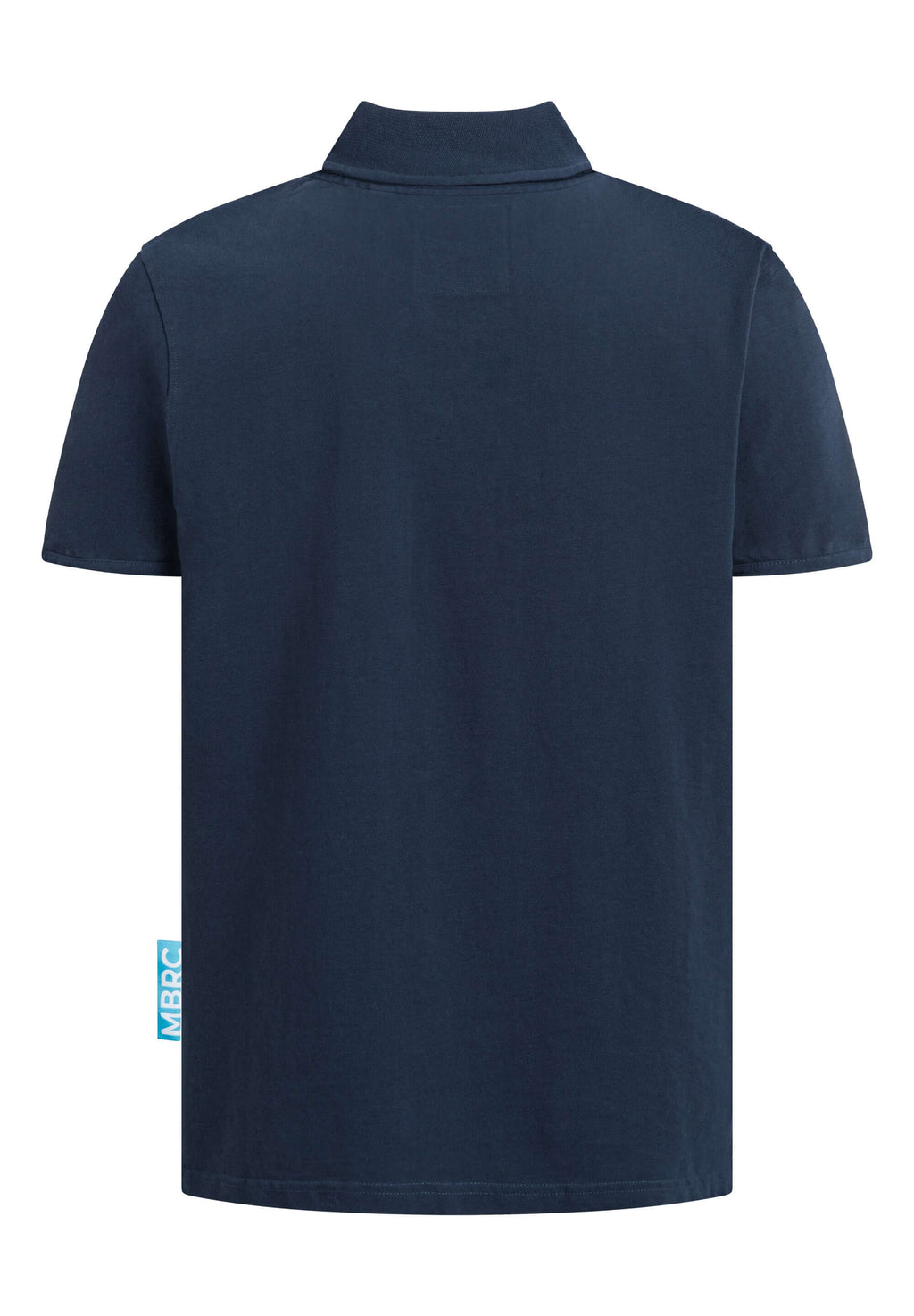 MBRC UNISEX BLUE OCEAN POLO "DARK BLUE LOGO" - BACK