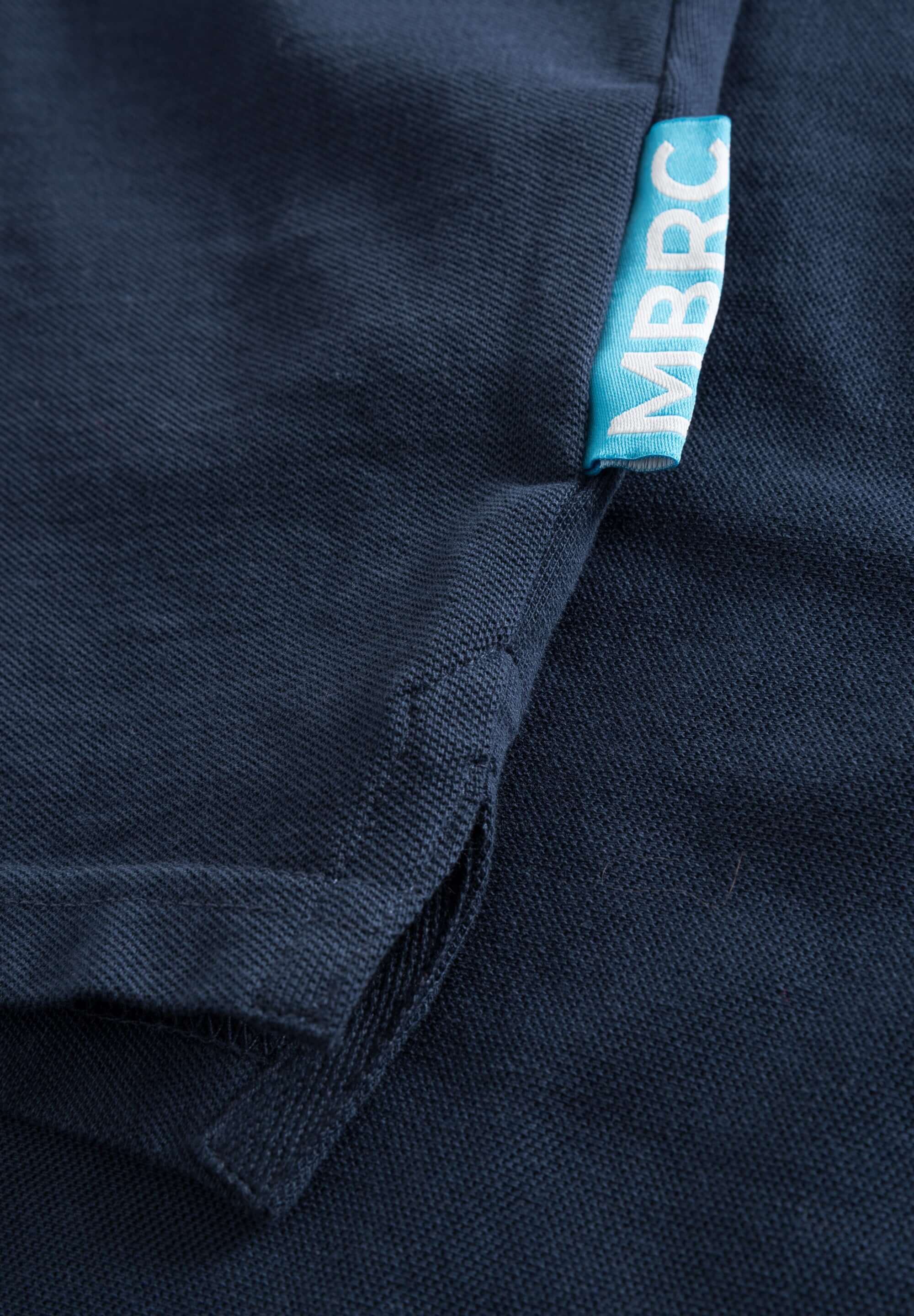 MBRC UNISEX BLUE OCEAN POLO "DARK BLUE LOGO" - INSERT