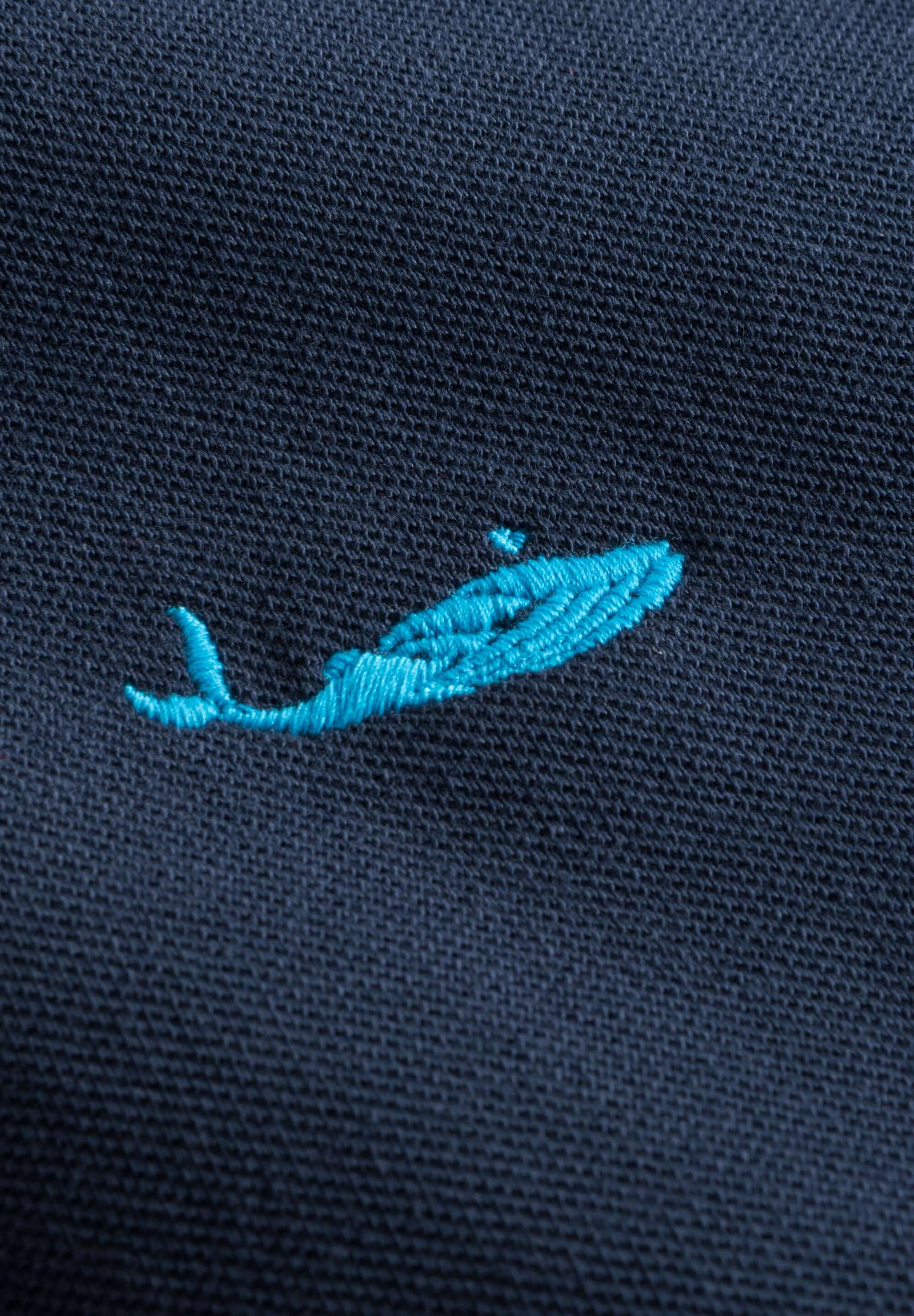 MBRC UNISEX BLUE OCEAN POLO "LIGHT BLUE LOGO"