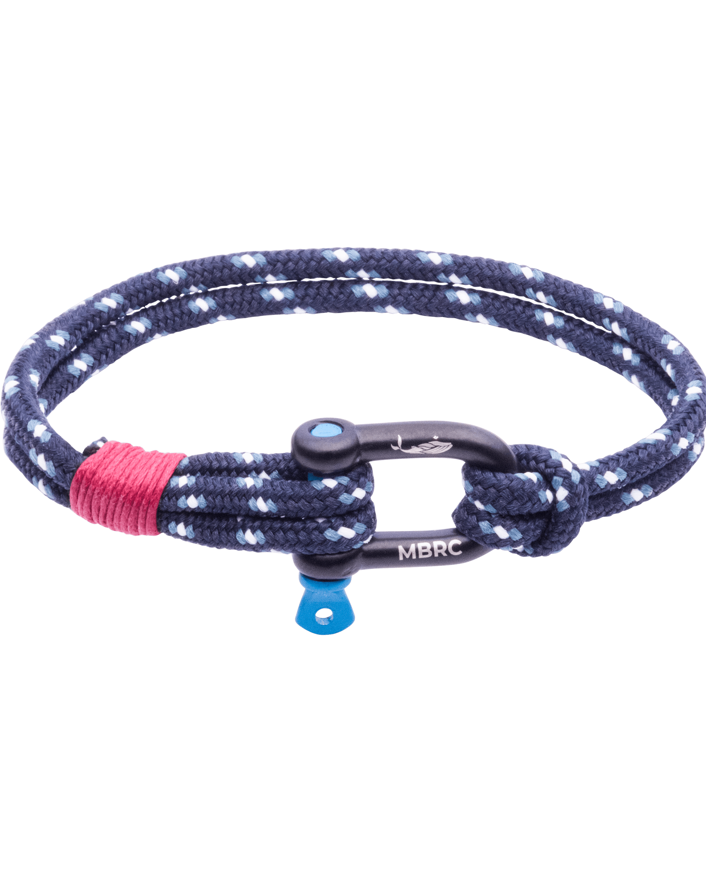 MBRC DOUBLE ROPE OCEAN BRACELET "DOUBLE BLUE"