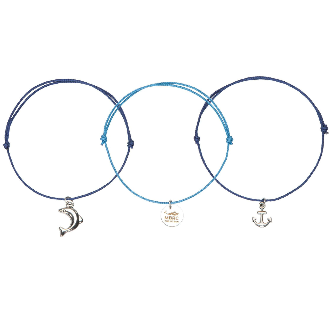 MBRC LUCKY CHARM BRACELET SET "BLUE DEPTHS" HORIZONTAL