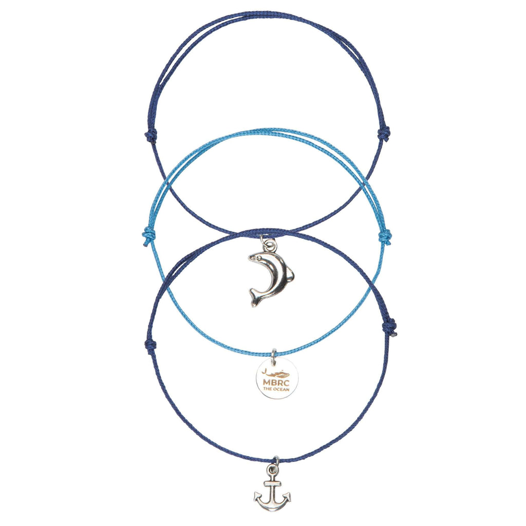 MBRC LUCKY CHARM BRACELET SET "BLUE DEPTHS" DETAIL