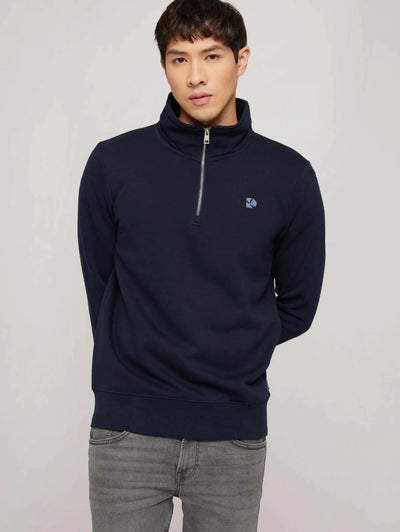 MBRC@TOMTAILOR - MEN STAND-UP SWEATER - FRONTAL VIEW